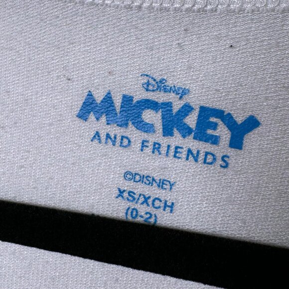 Disney Size XS Oversized Lounge Comfy Long Sleeve Top Mickey Minnie Mouse Goofy - Picture 2 of 9